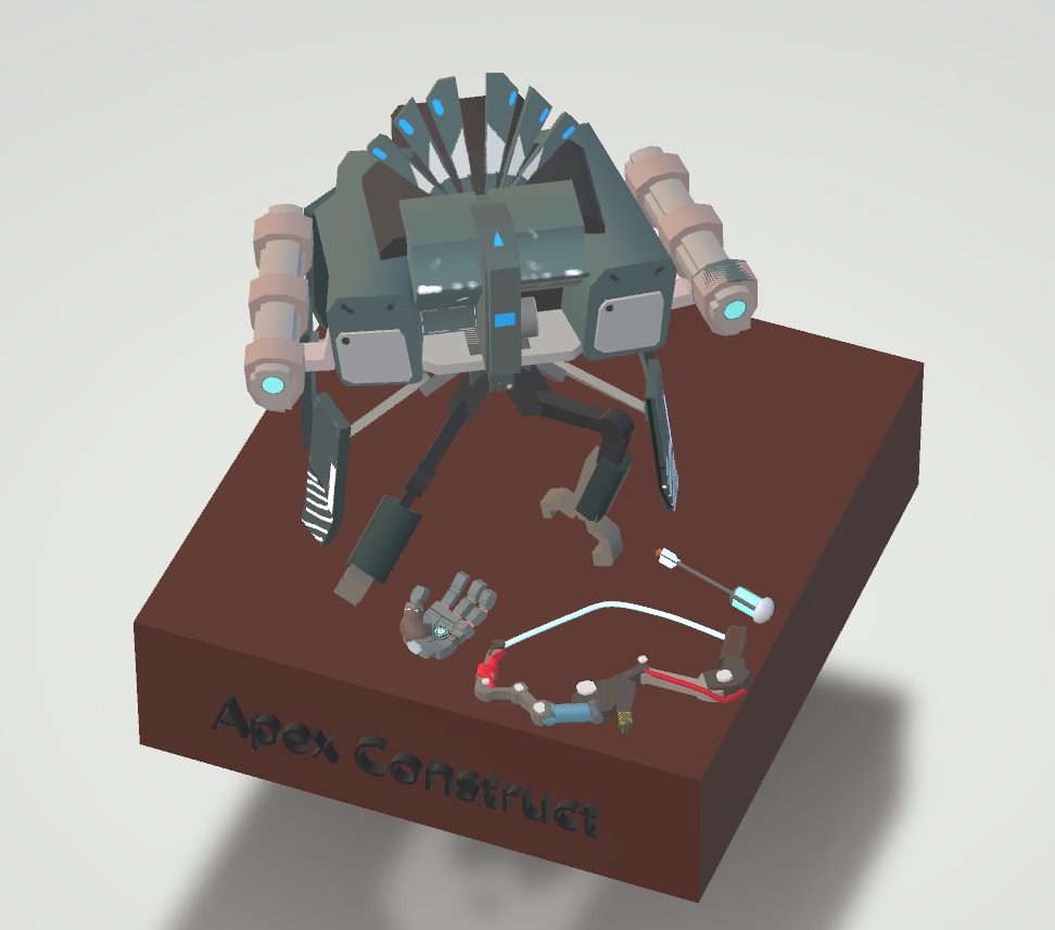 Apex Construct Game Statue