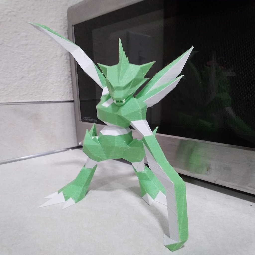 123 Scyther Dual Low-Poly