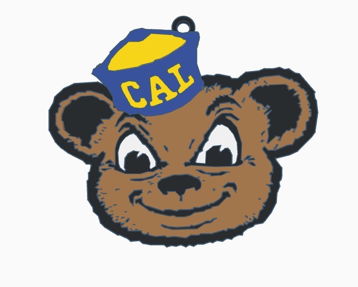 Cal Bears Oski Ornament