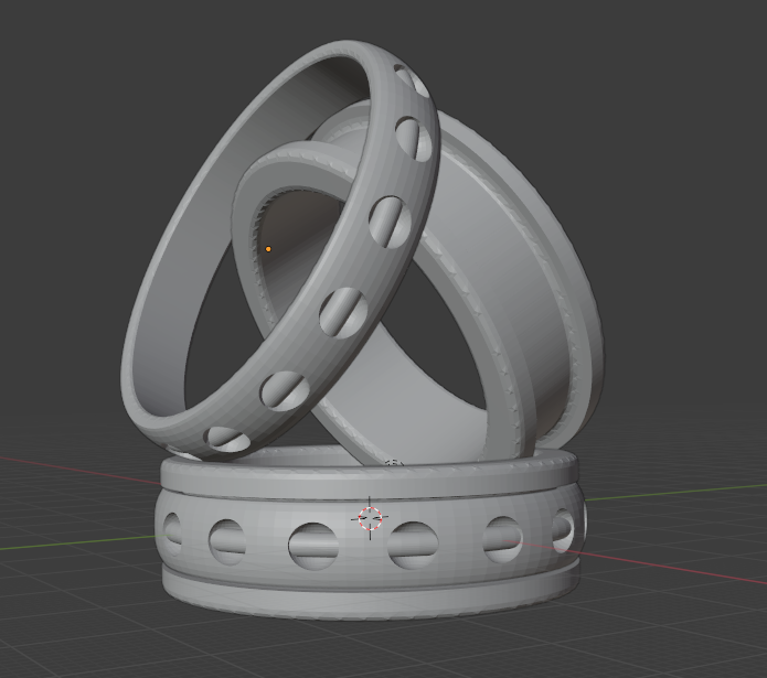 Wedding Band for Fidgety People (it spins!)
