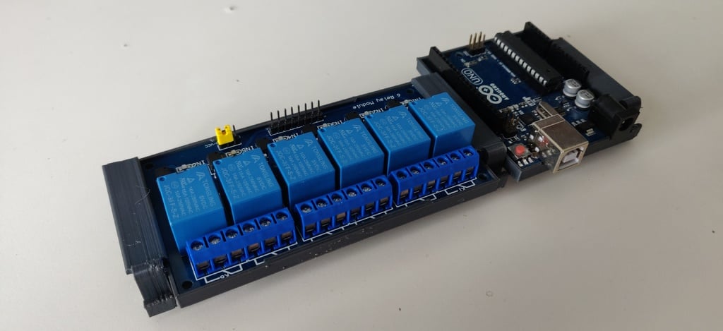 Modular PCB mount for 35mm DIN Rail