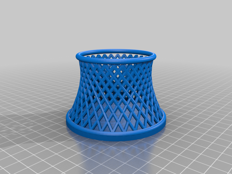 My Customized Cooling tower pen holder (parametric)