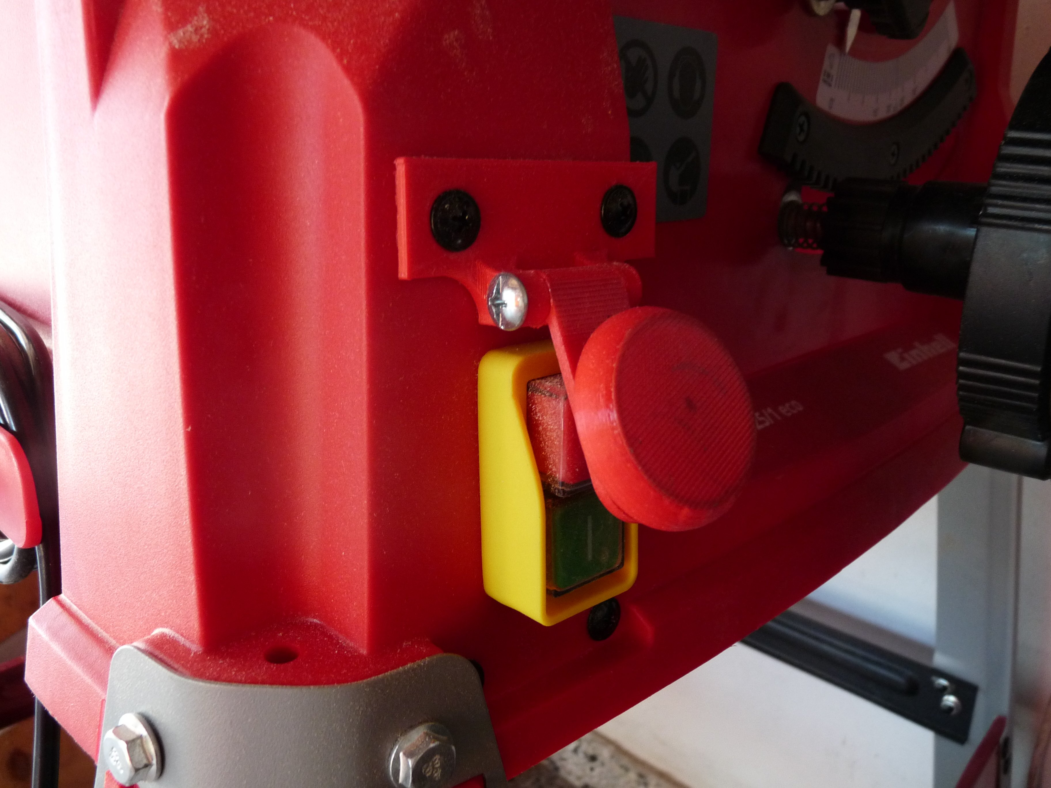 Einhell Table-Saw Emergency Stop Button