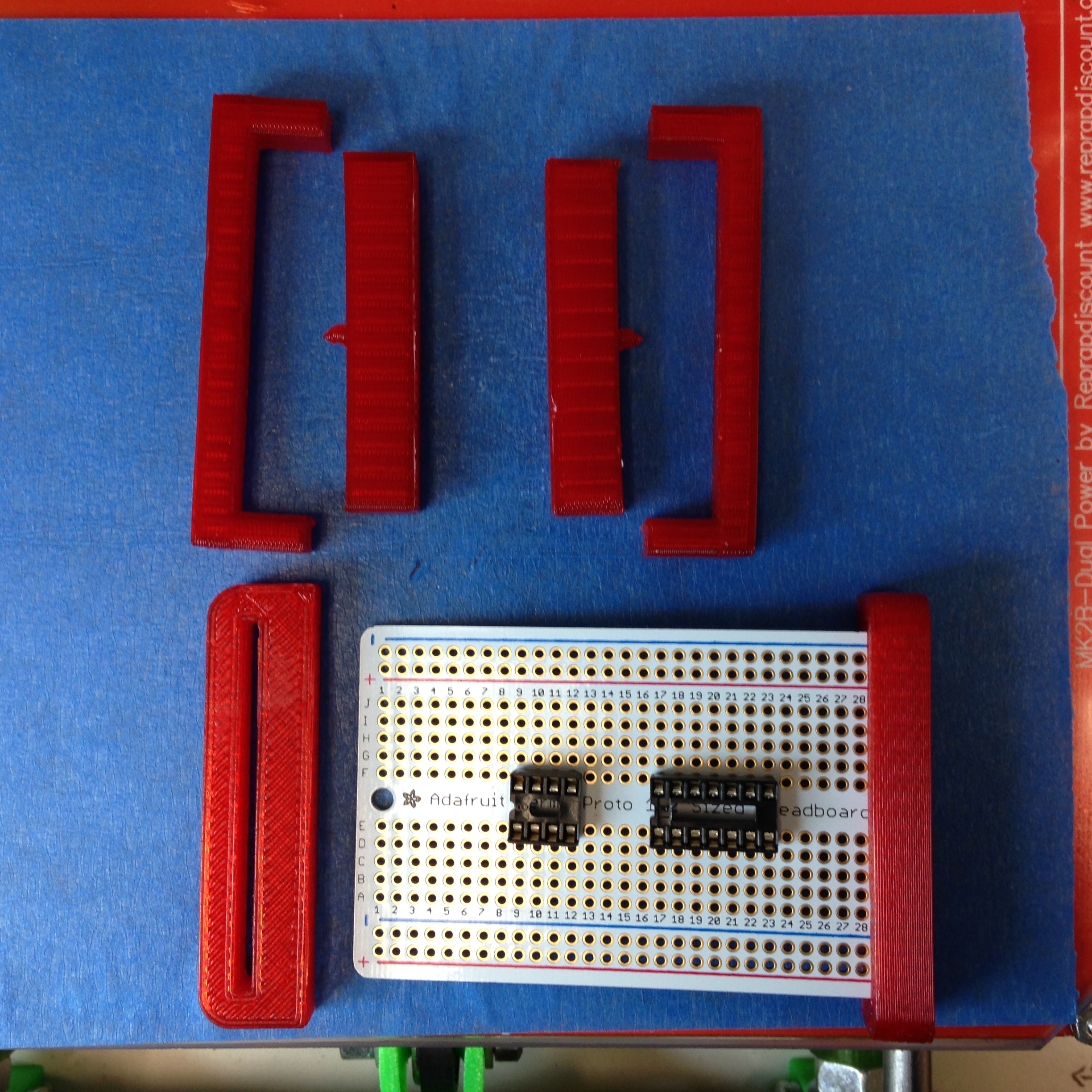 Adafruit protoboard holder