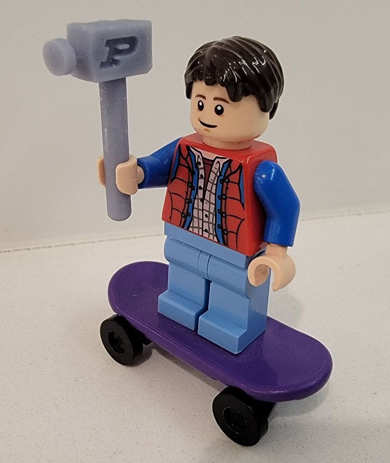 Lego Purdue Pete Boilermaker Hammer