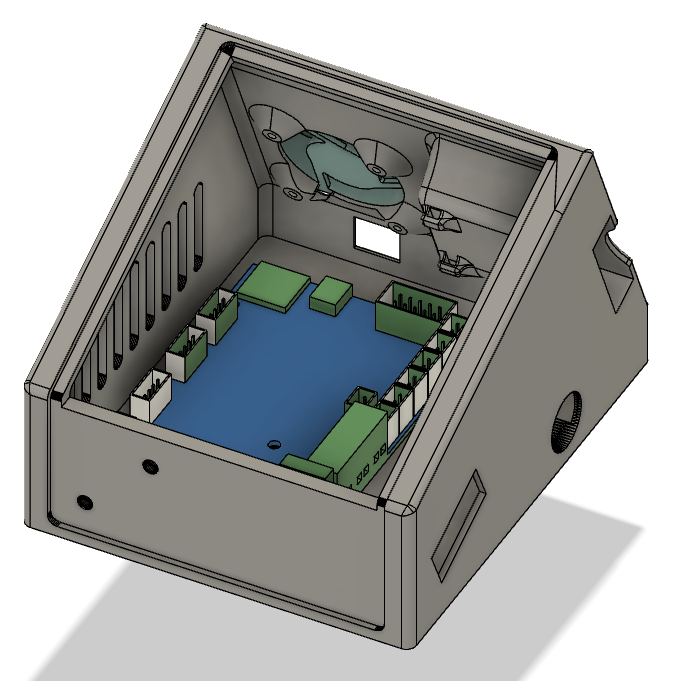 Ender 3 External Electronics Case with SD card