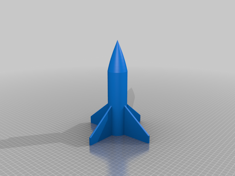 Micro rocket with combustion chamber