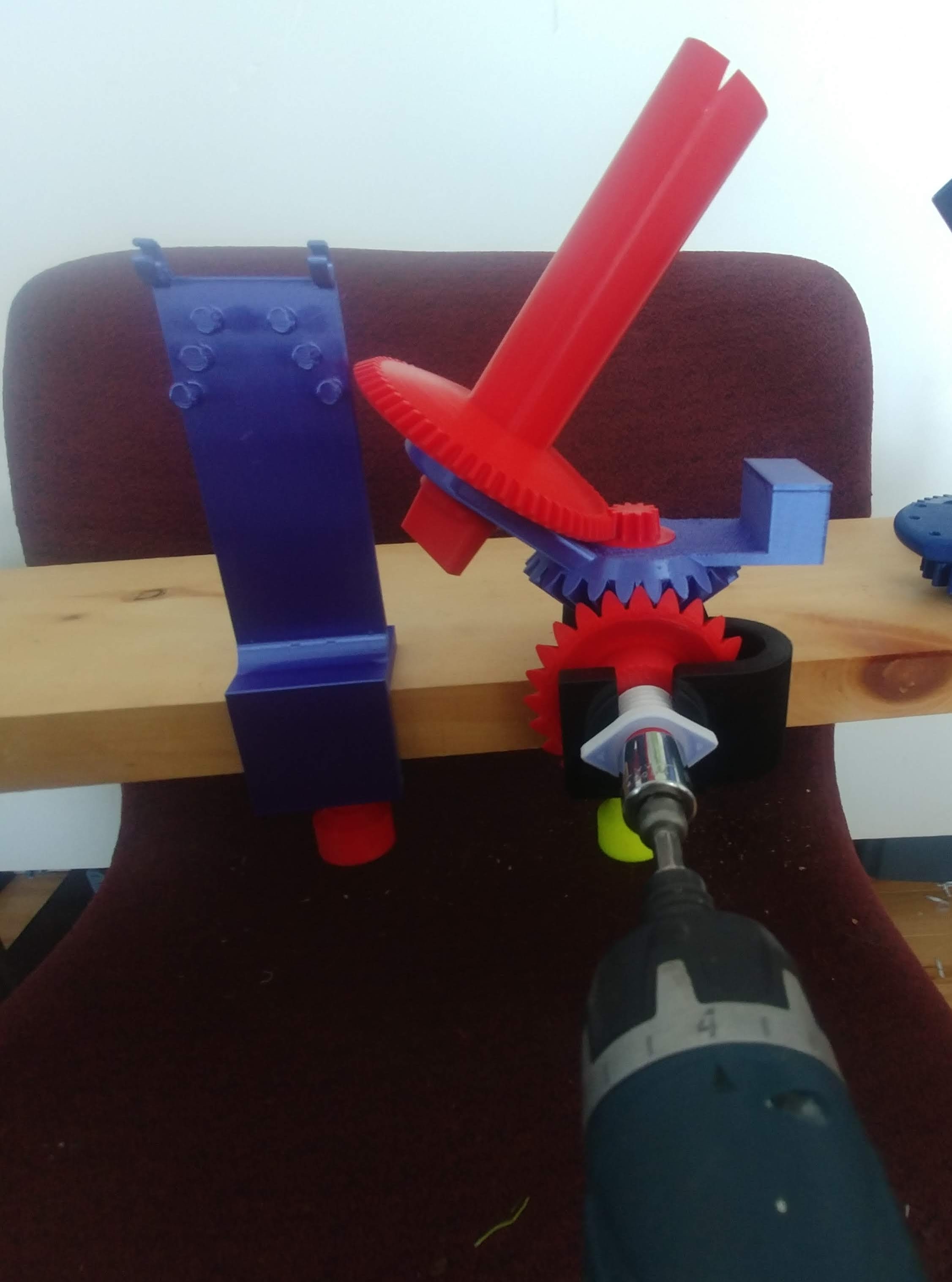 Yarn/Wool Winder All printed power tool driven