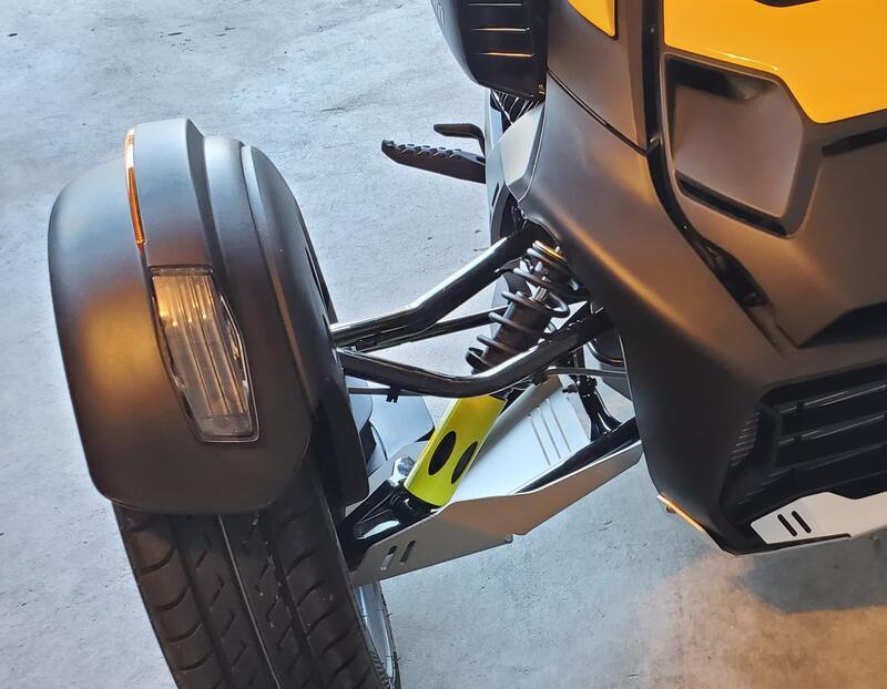 Can Am Ryker front suspension Clip on accent