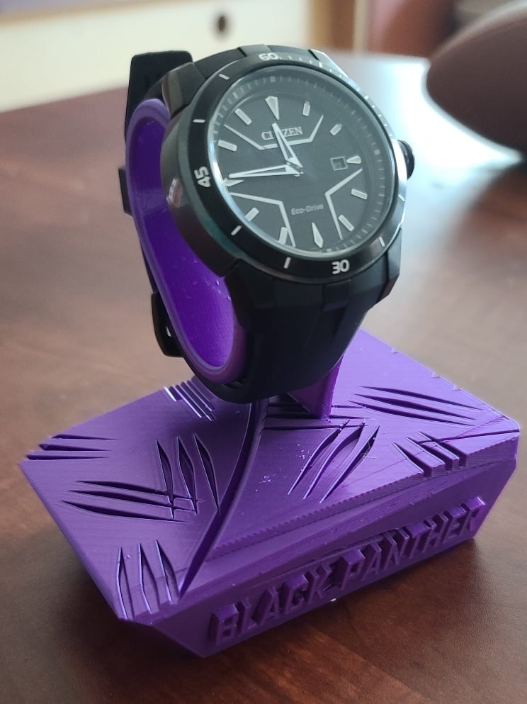 Black Panther Watch Stand