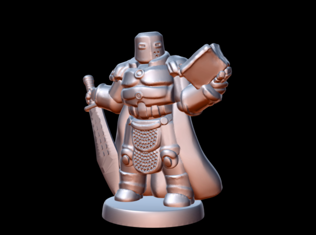 Cosmoknight Lord (18mm scale)