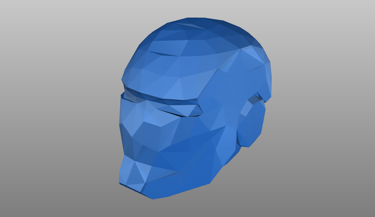 Low Poly Iron Man