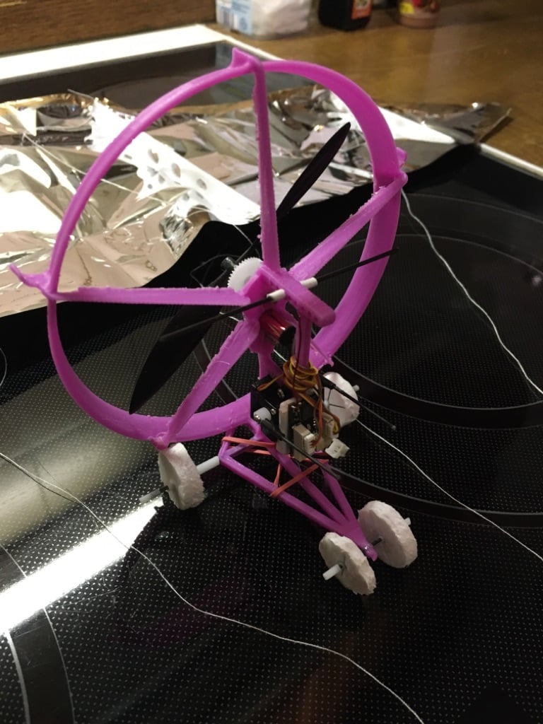 Micro RC Paramotor