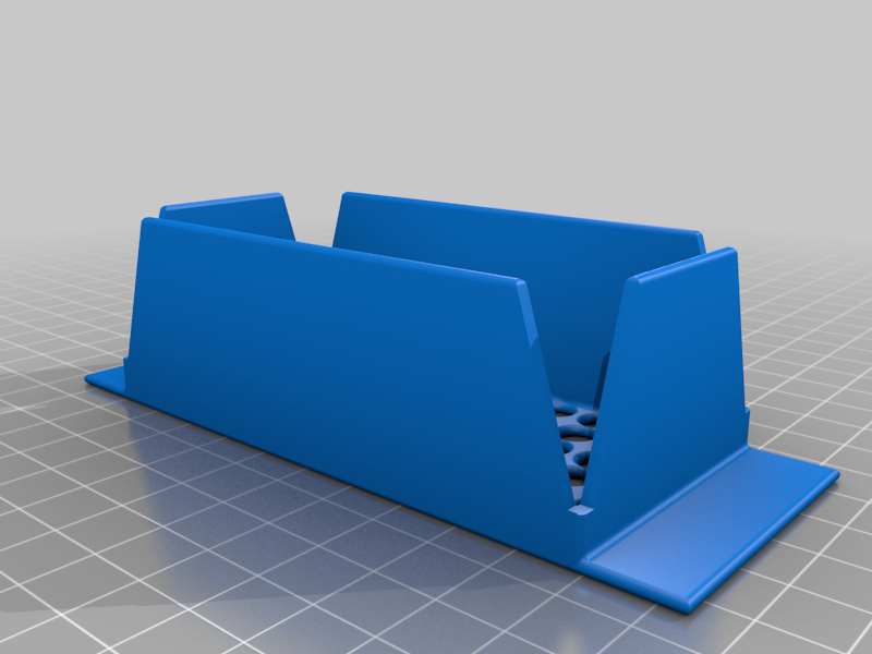 Leaf gutter guard rectangular