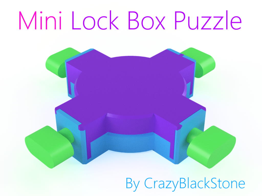Mini Lock Box Puzzle