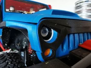 3Dsets Jeep Rancher 4x4 Light with hole for 5mm led