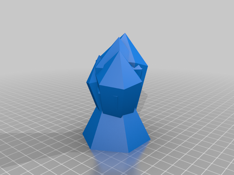 Customizable Random Crystal Cluster Generator