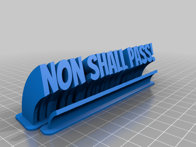 Non Shall Pass