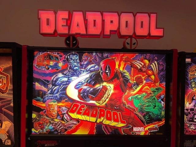 Deadpool Pinball LED