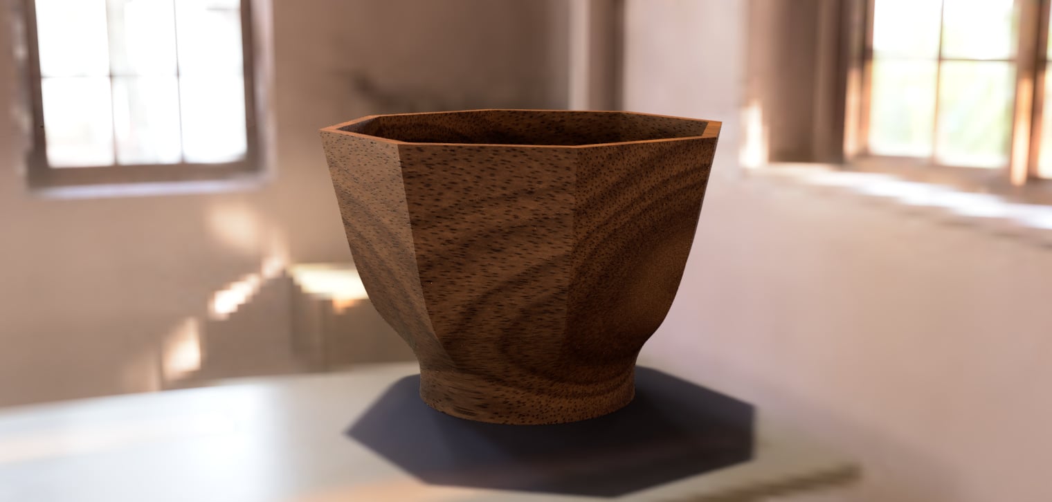 Bonsai Plant Pot - Octagon