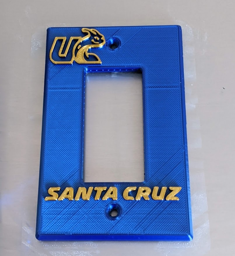 UC Santa Cruz Switch Plate
