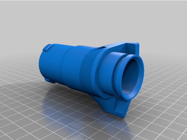 PJ7000 DPJ180 osVAC dust adapter by Camstar - Thingiverse
