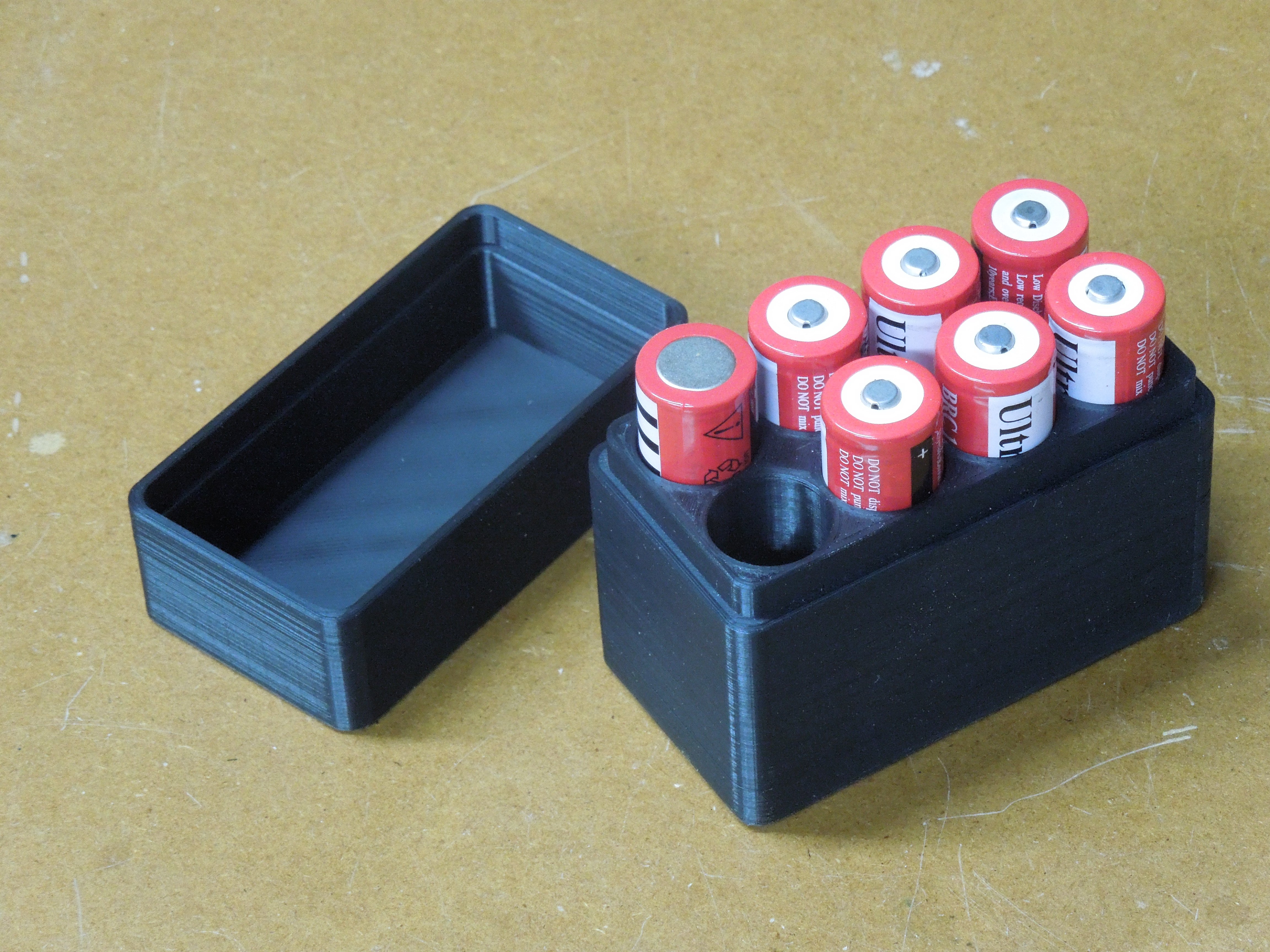 Battery Box 18650 (Unprotected 18650 Batteries)