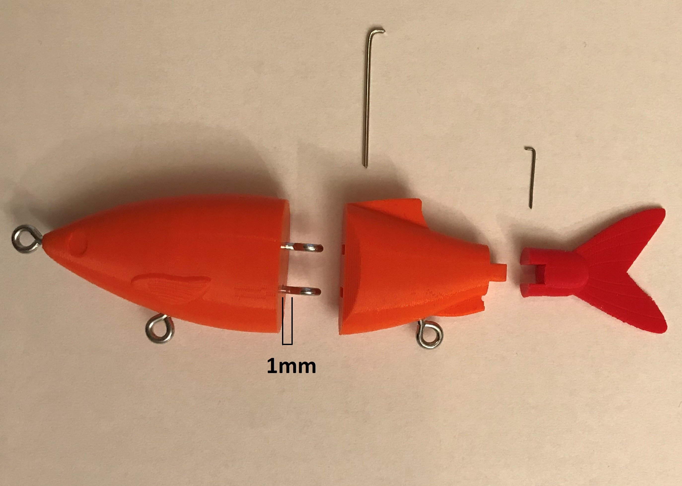 Swimbait fishing Lure 12.5cm (easy print and build) by Domi1988