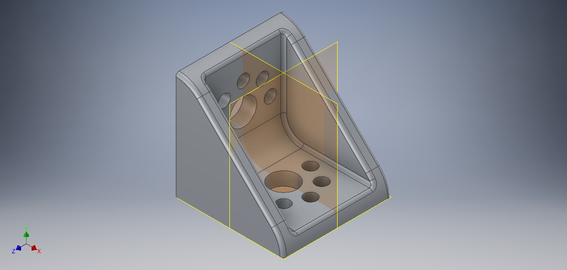 90 degree angle bracket for FTC Robotics