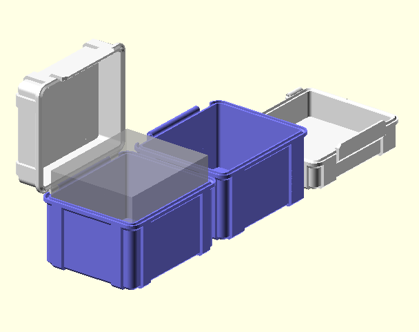 Parametrizable Rugged Box Franck Version (OpenSCAD)