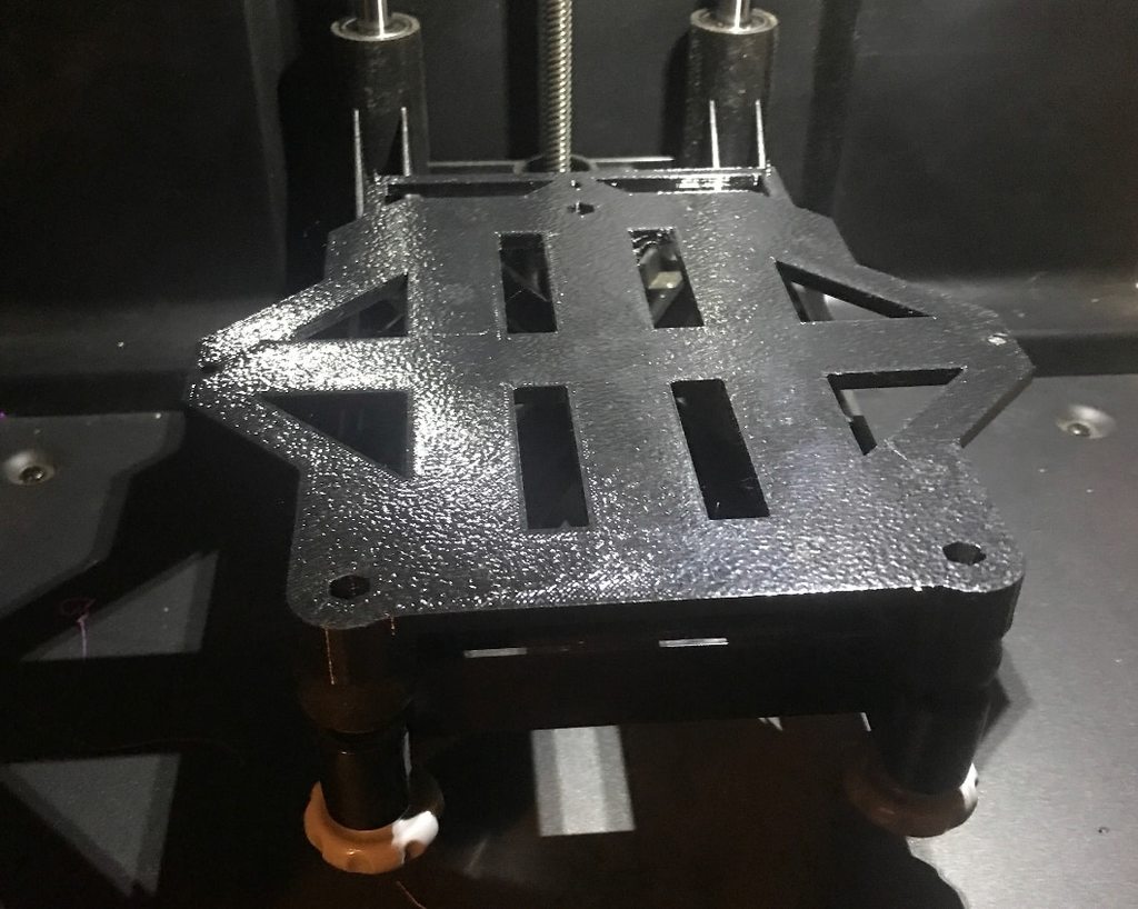 Flash forge Finder to Prusa mini build plate adapter