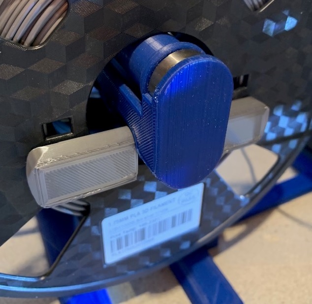 Filament Roller Lock  for Customizable Filament Holder