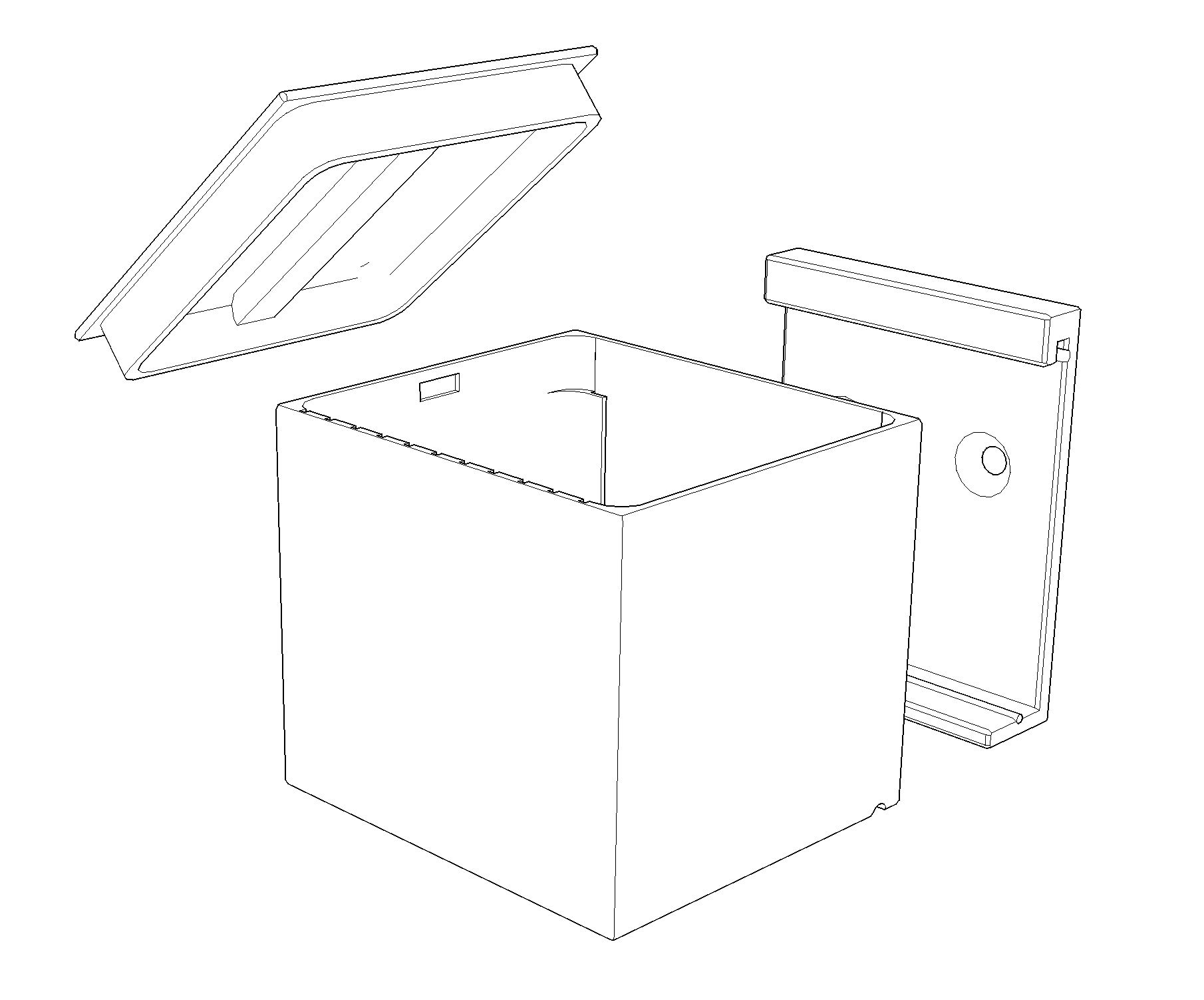 Parametric Sorting Box with Lid