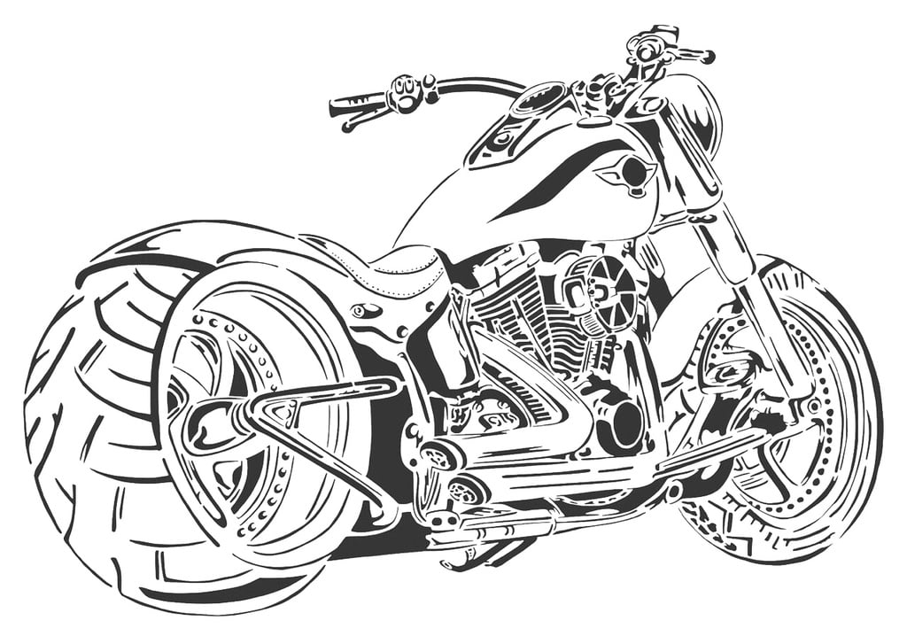 Harley Stencil