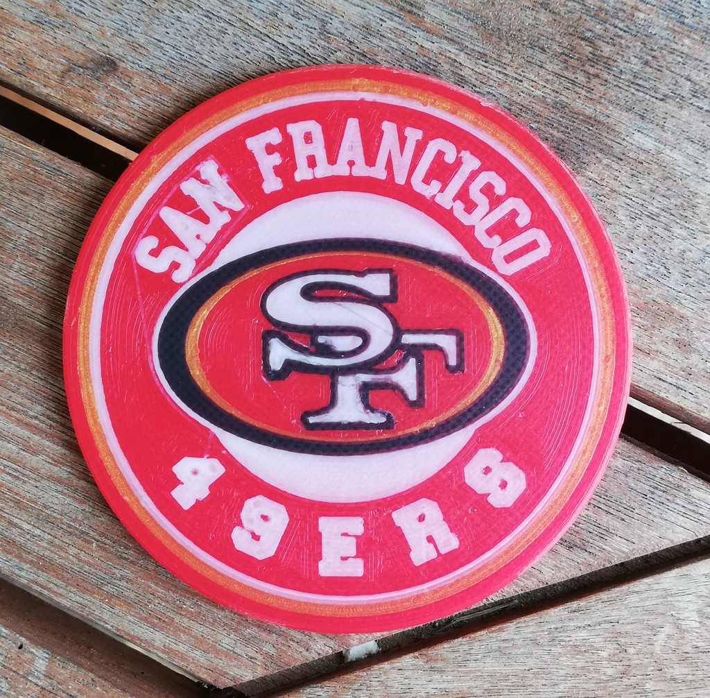 San Francisco 49ers Coaster