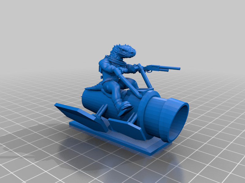 Vesk on Jetbike