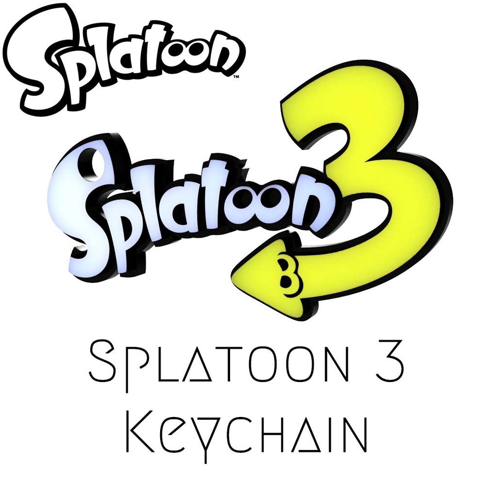 Splatoon 3 Keychain