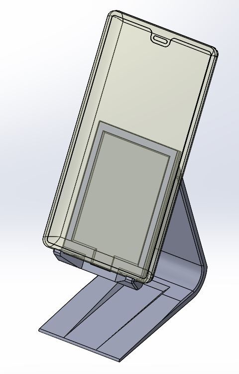 phone stand (no support needed)