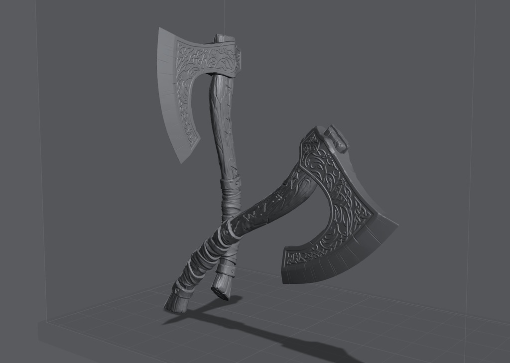 Viking one handed axe for Mythic Legions