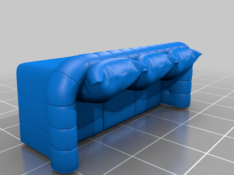 Comfy Couch and Chair for 28mm RPG
