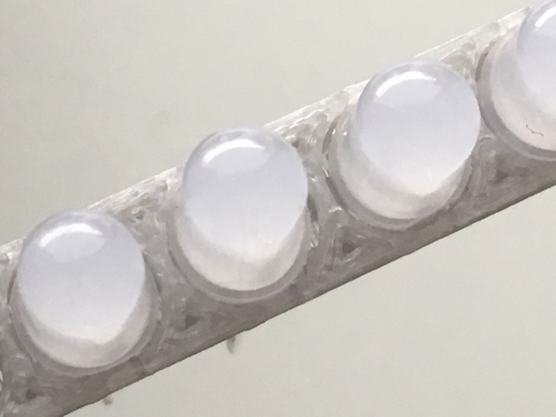 Minimalistic led holder