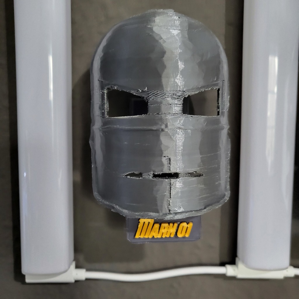 Ironman MK 01 - Wall of Faceplates