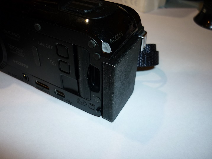 Battery slot cover for Canon Legria