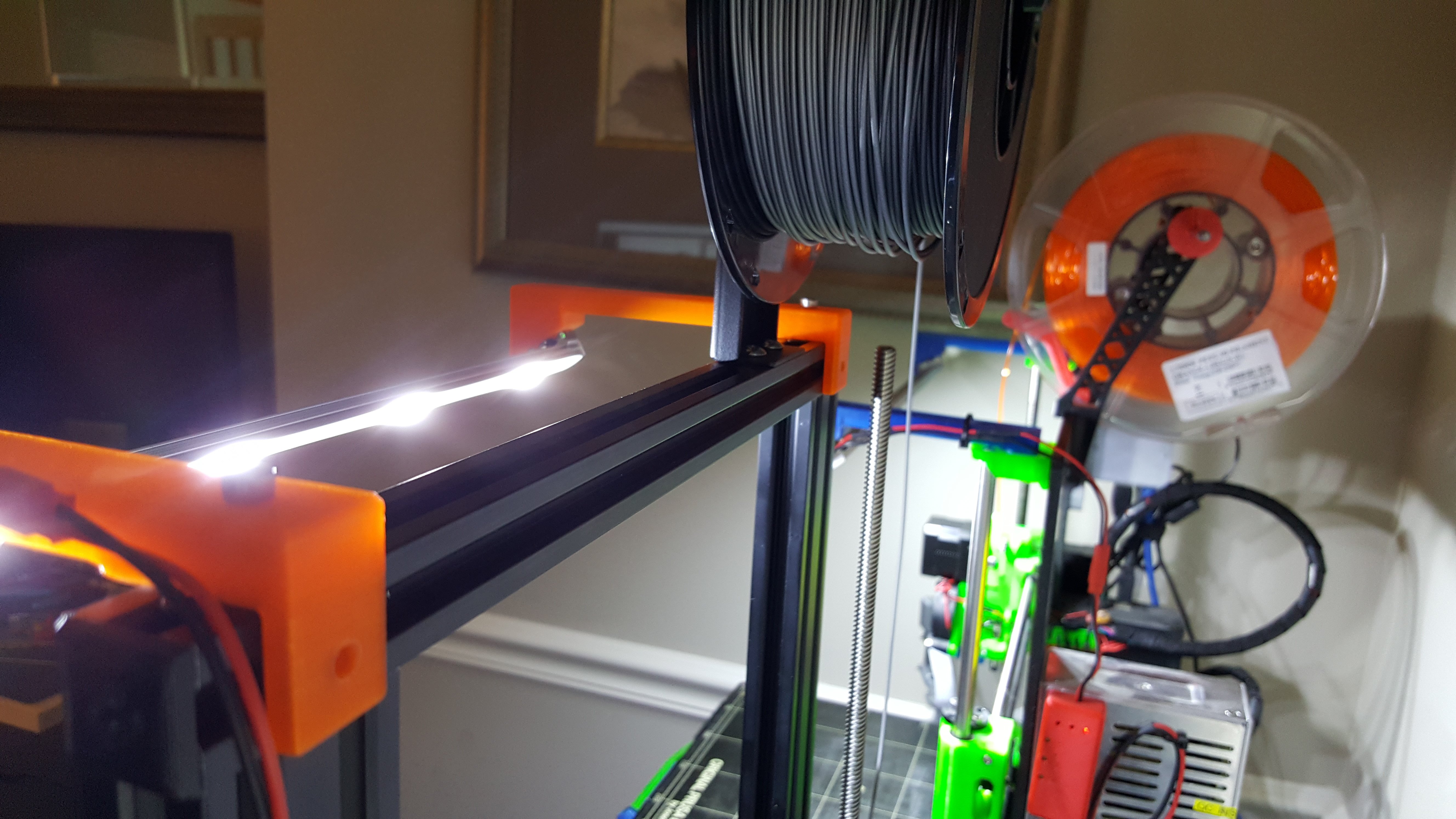 Ender3 Light Bar Mount