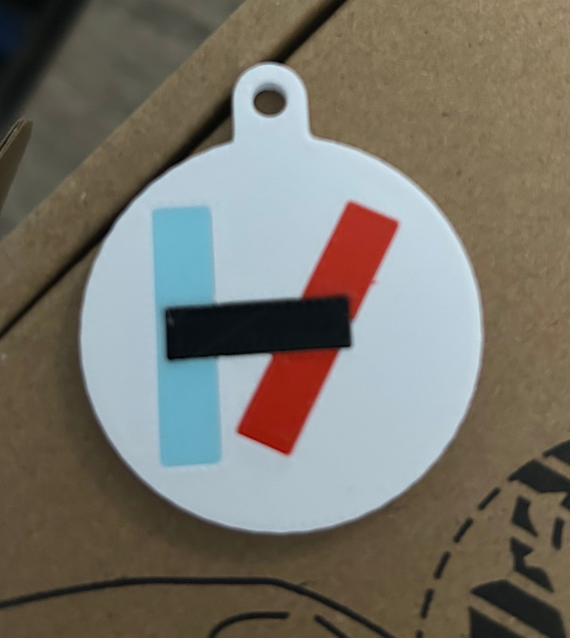 Twenty One Pilots - Regional at Best Logo Keychain