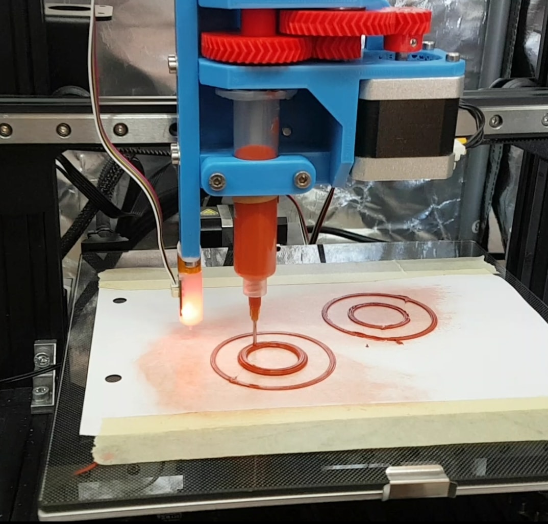 Simple Syringe Paste Extruder