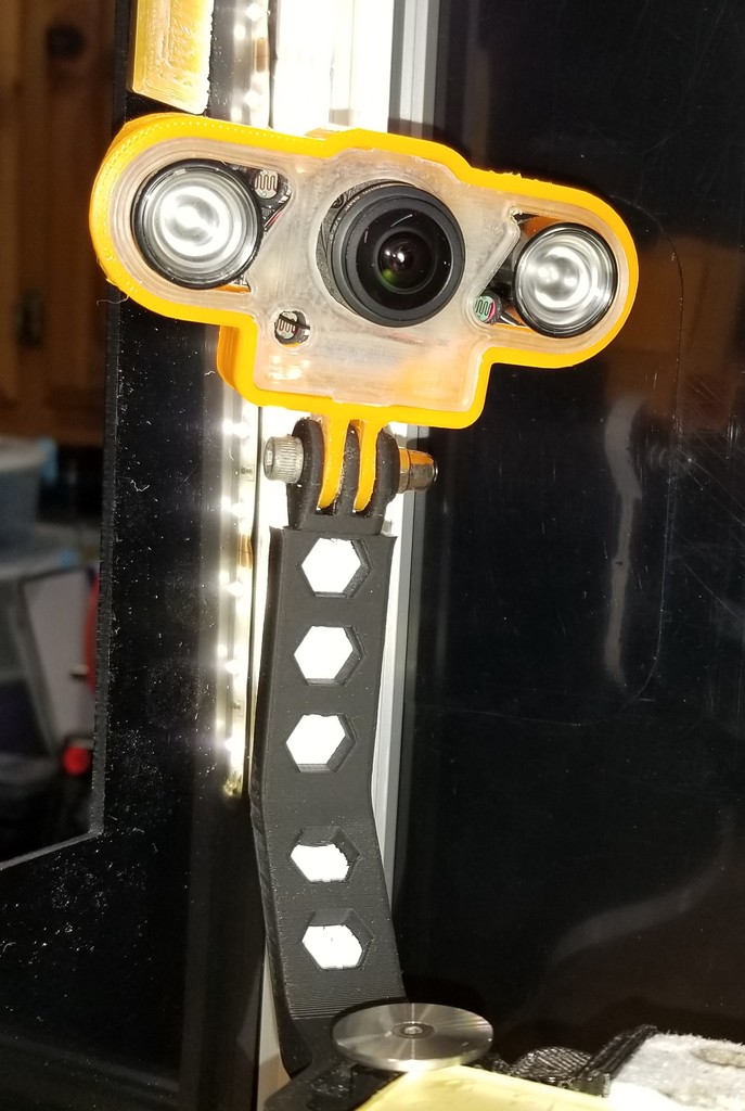 Lulzbot TAZ6 with Dual Extruder v3 Mount for IR-Cut Camera