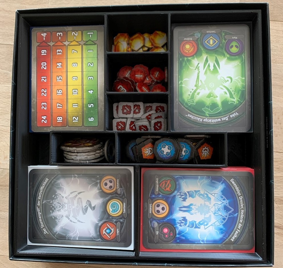 Keyforge Box Insert - Mass Mutation
