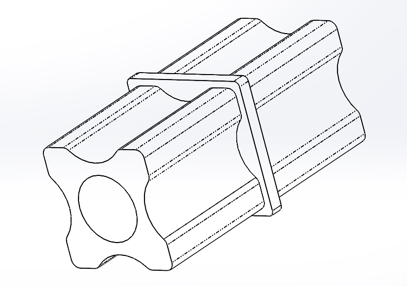 IKEA Lack - Leg extension connector