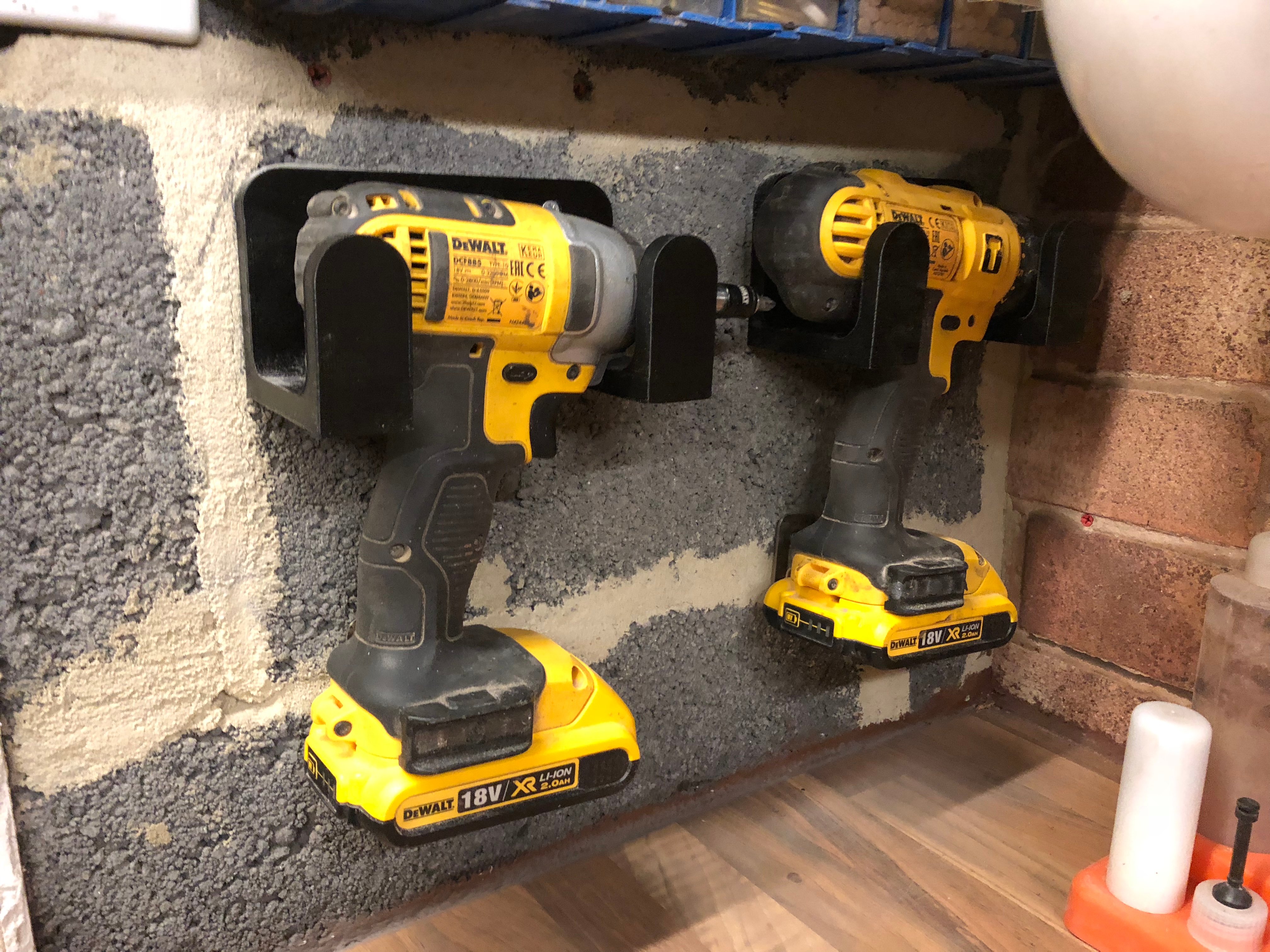 Dewalt 18v XR Drill Wall Mount